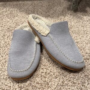 Rothy soft blue Slip-On Slippers